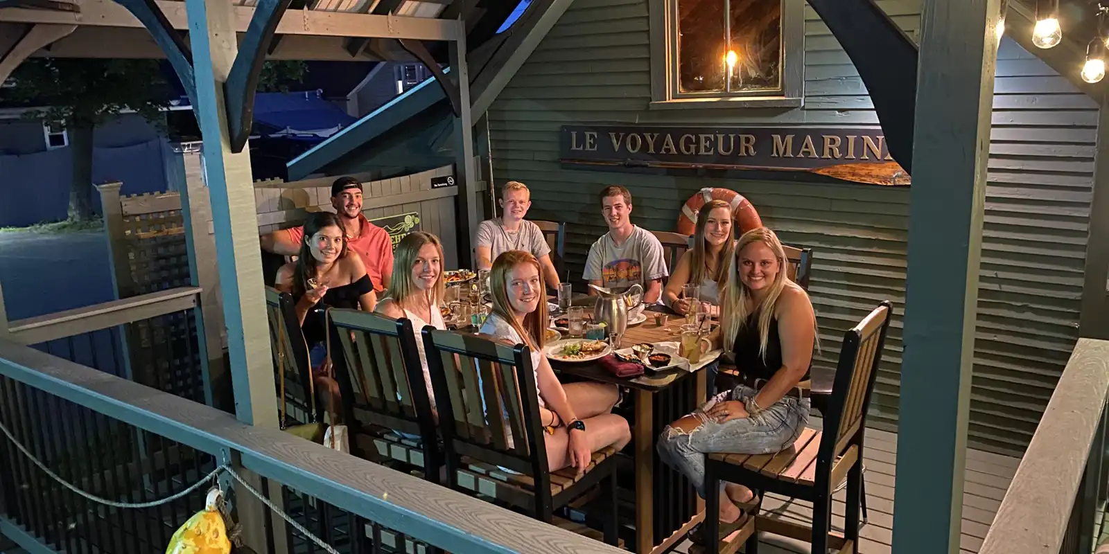 Outdoor dining